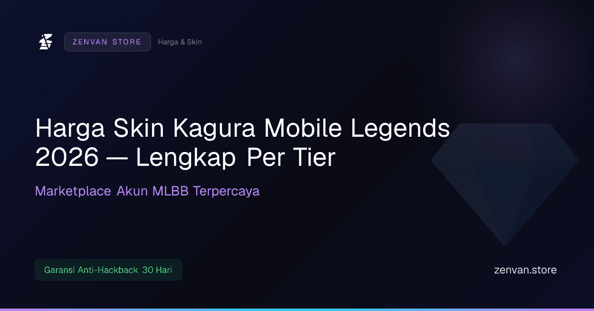 Harga Skin Kagura Mobile Legends 2026 — Lengkap Per Tier