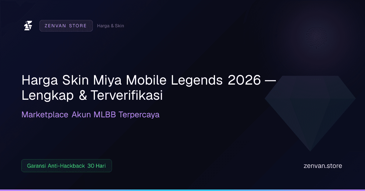 Harga Skin Miya Mobile Legends 2026 — Lengkap & Terverifikasi